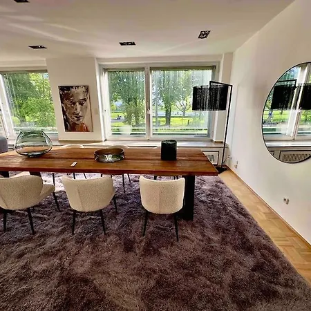 Schoenster Rheinblick Messe Parken Luxus 10 Person Appartement