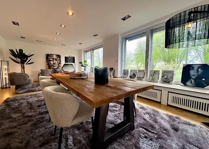 Apartamento Schoenster Rheinblick Messe Parken Luxus 10 Person *