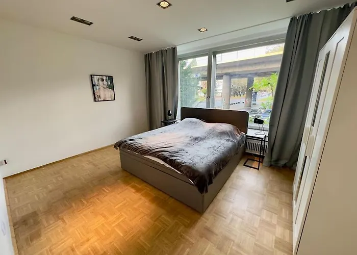 Apartment Schönster Rheinblick Messe Parken Luxus 10 Person