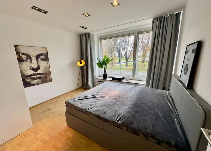 Schönster Rheinblick Messe Parken Luxus 10 Person